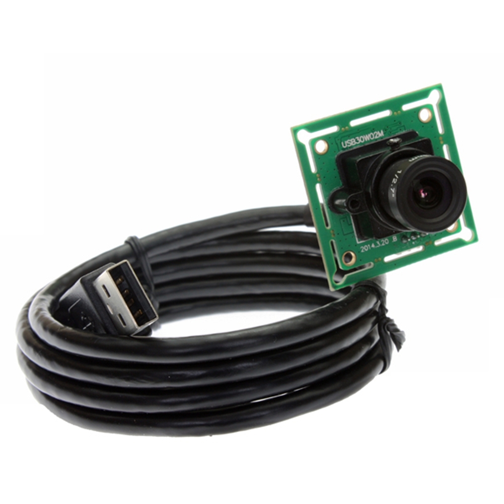 ELP VGA USB Camera Module OV7725 480P Web Camera Color Sensor WebCam 2.1MM Lens