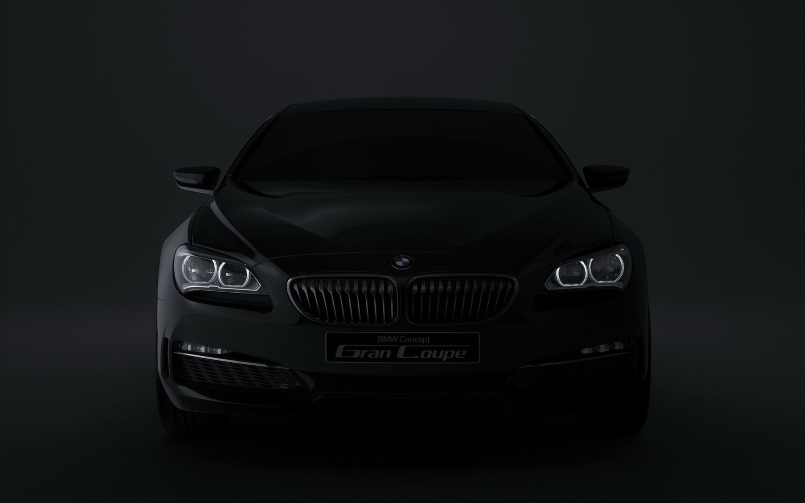 Cars bmw concept gran Desk Mat Stitched