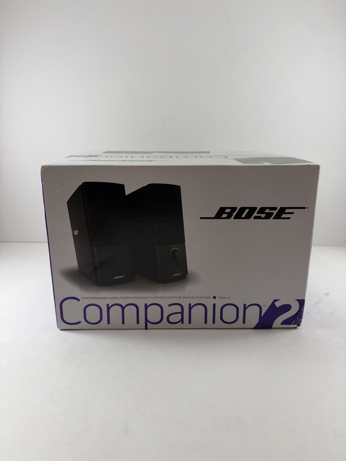 Bose Companion 2 Series III Multimedia Speaker System Factory Sealed Box New