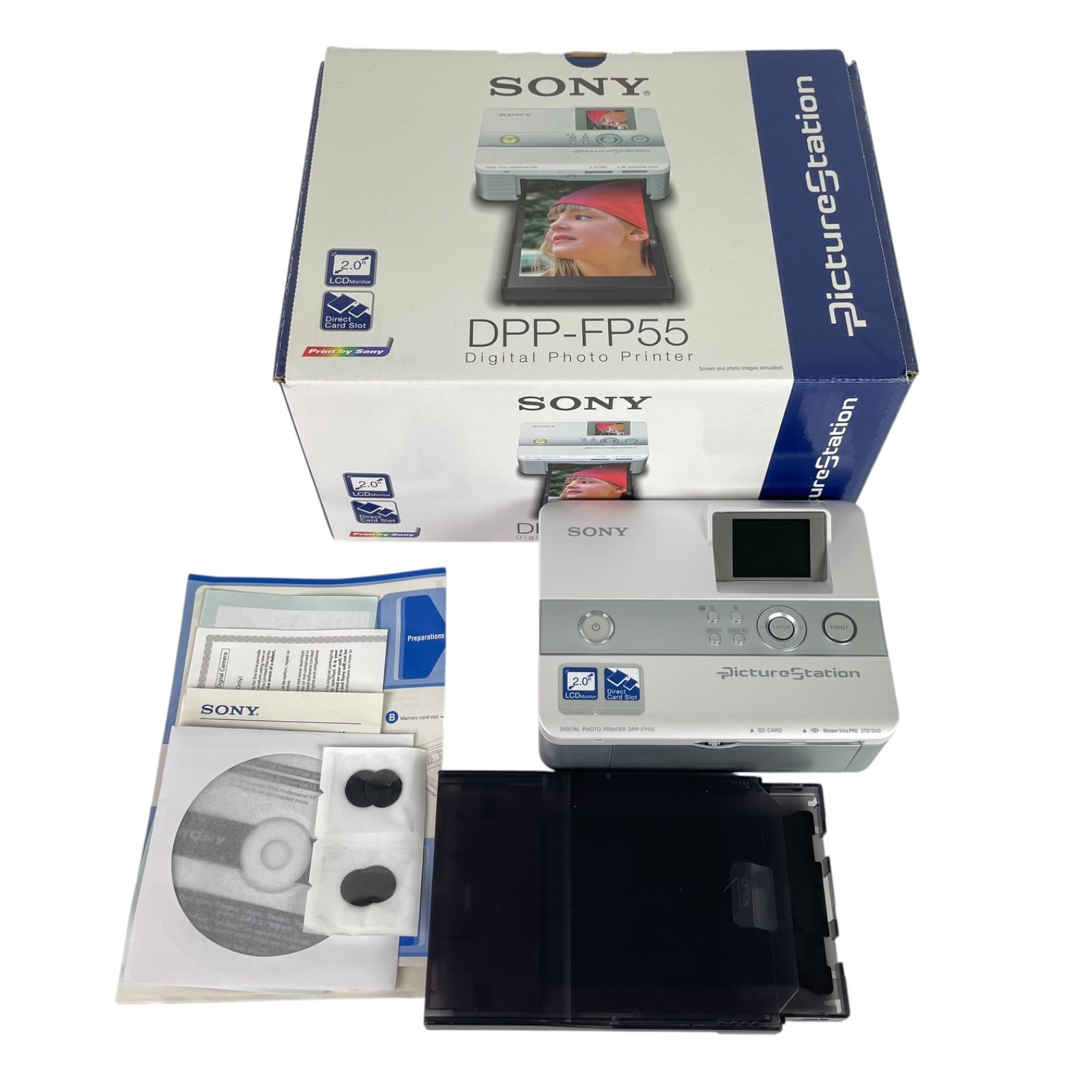 Sony DPP-FP55 Digital Photo Printer With Box - Missing Power Adapter