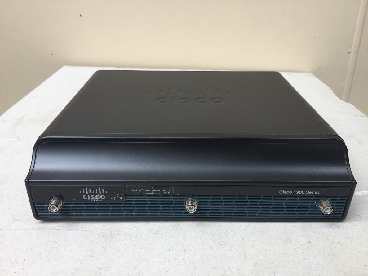 CISCO 1941W-N/K9 Wireless Gigabit Router Security License CCNA/CCNP 1941 1900