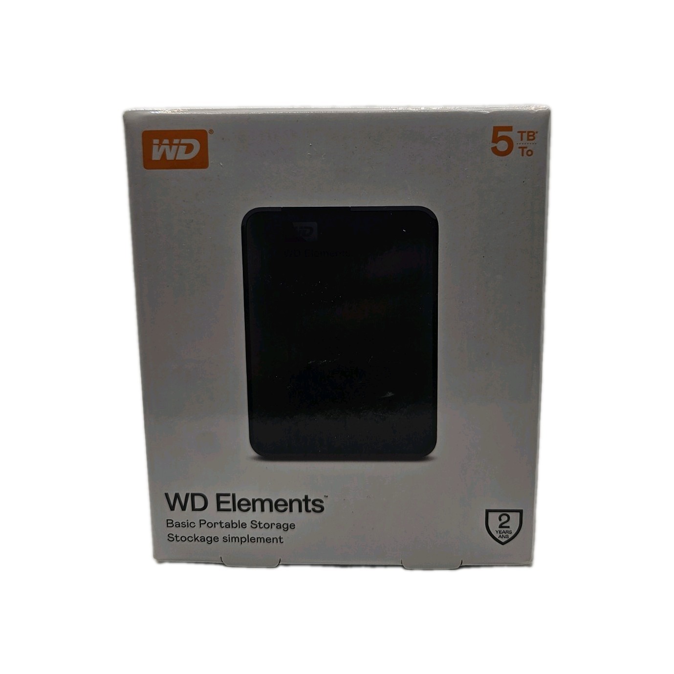 Western Digital 5TB Elements Portable Storage USB Brand New Sealed WDBU6Y0050BBK