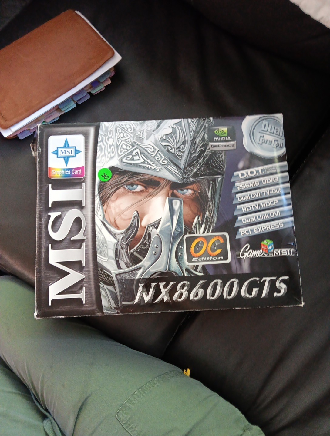 OPEN BOX MSI GeForce 8600 GTS 256MB PCI-E Graphics Card NX8600GTS-T2D256E OC