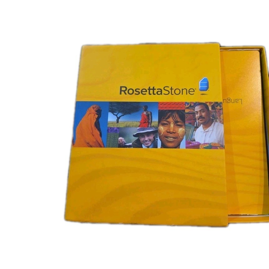 Rosetta Stone Program Version 3 Level 1-3 Learn to Speak Spanish Español - (Y7