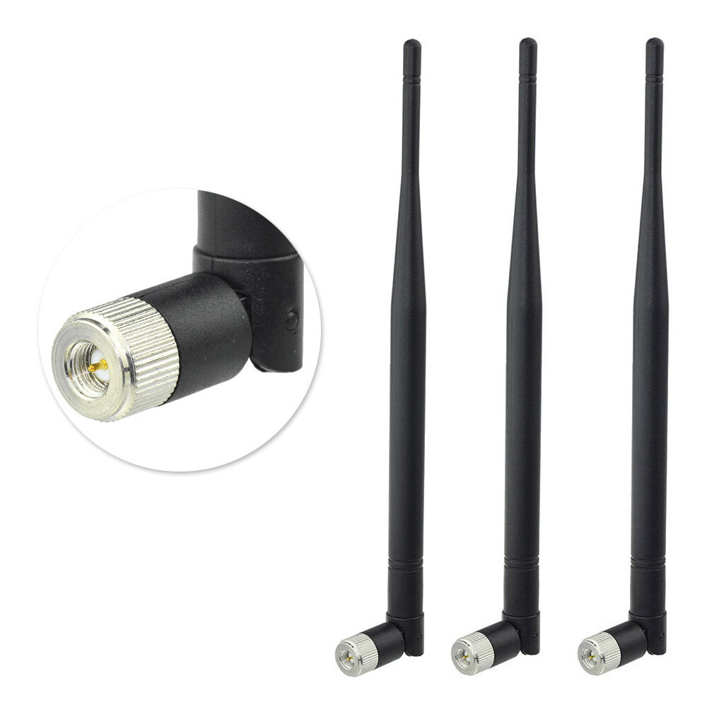 3-Pack 868MHz 915MHz ZigBee Smart Home RFID 3dBi Omni Antenna SMA Male Aerial
