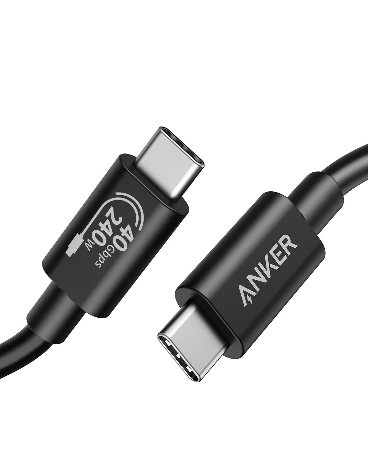 USB C Cable(3.3Ft, 240W), USB 4 Data Cable, 40Gbps, 8K HD Display, Thunderbol...