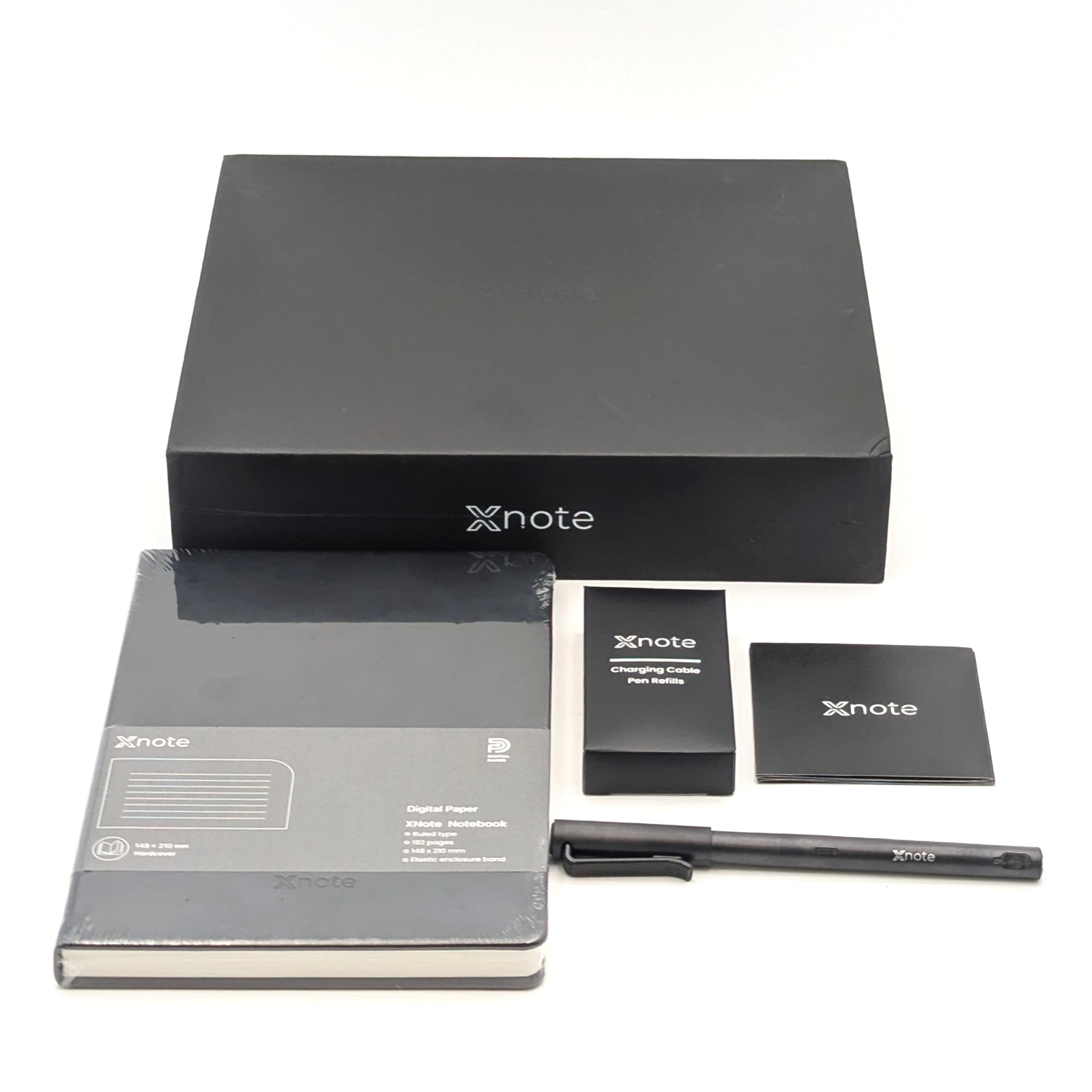 XNote Smart Pen & Notebook Starter Set w/ 5 Pen Refills (NWP-F55) | Black