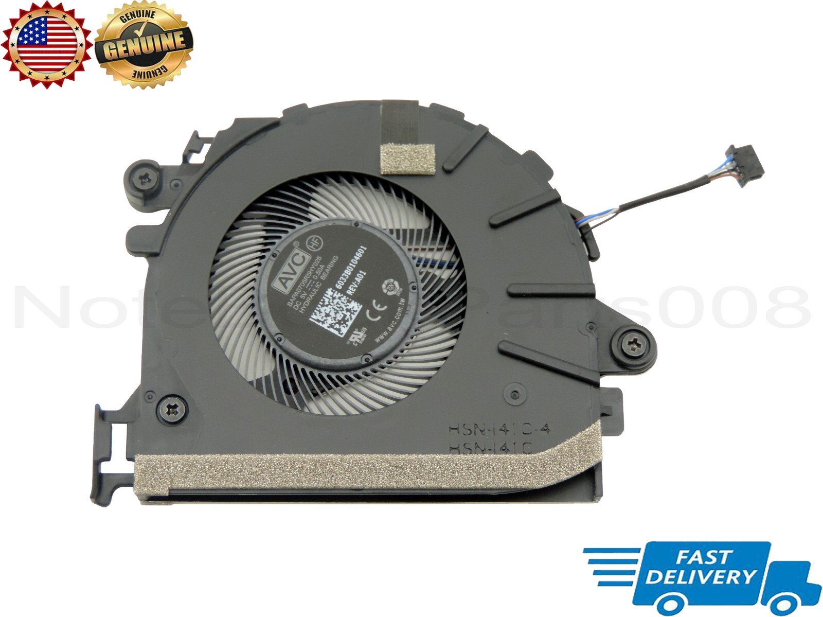 Genuine CPU Cooling Fan For HP EliteBook 840 G7 HSN-I36C 14" Laptop M07102-001