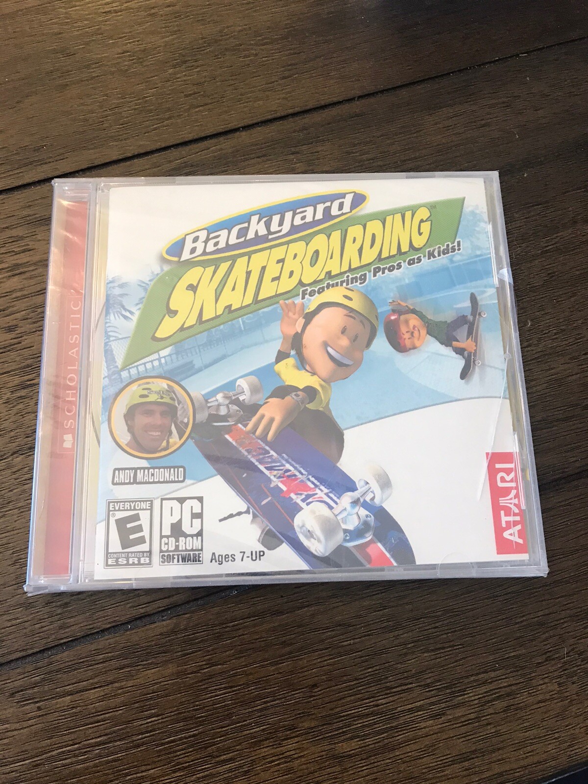 BRAND NEW, SEALED Backyard skateboarding featuring pros as kids