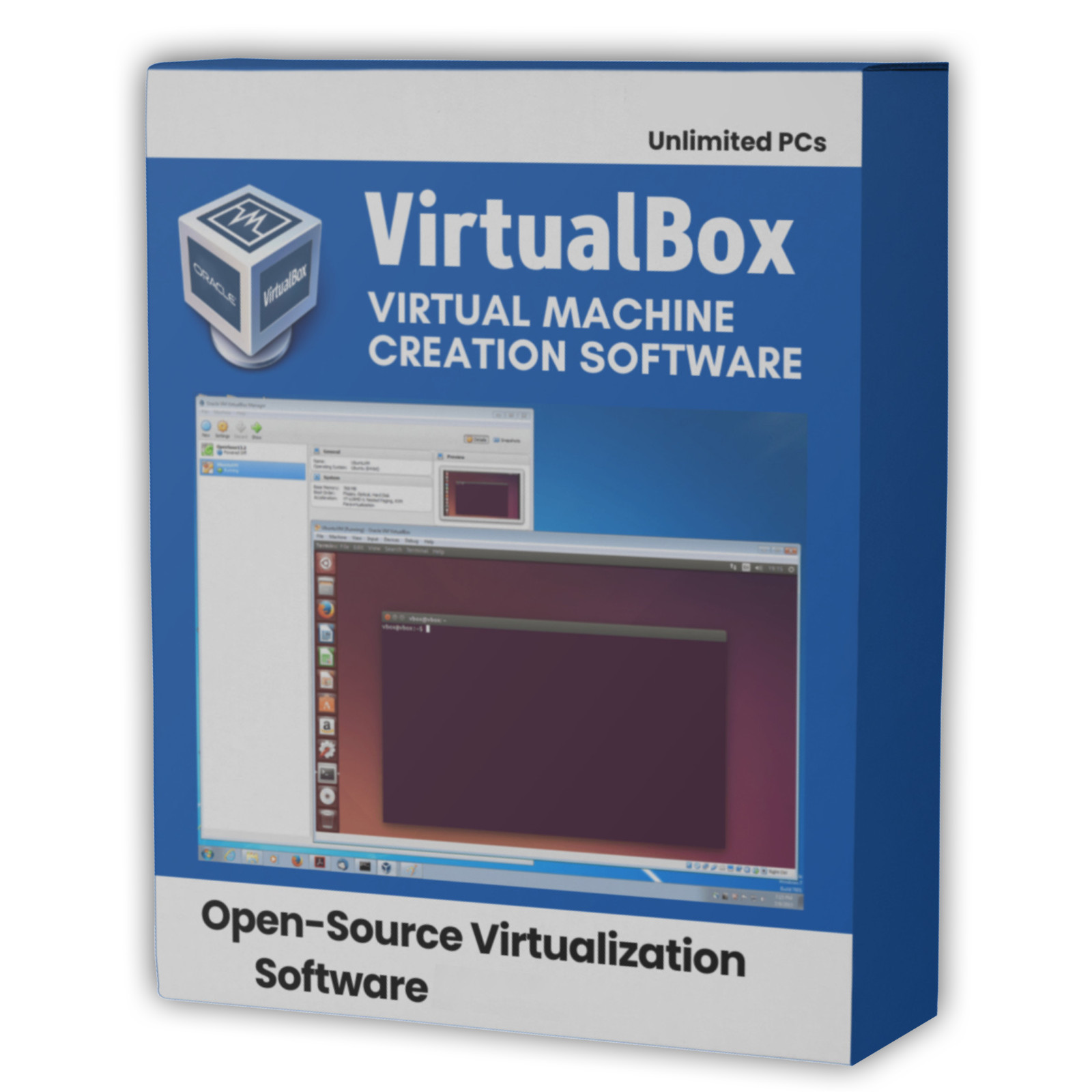 Ultimate VirtualBox Pack (Virtual Machine Software) (Windows + MacOS + Linux)
