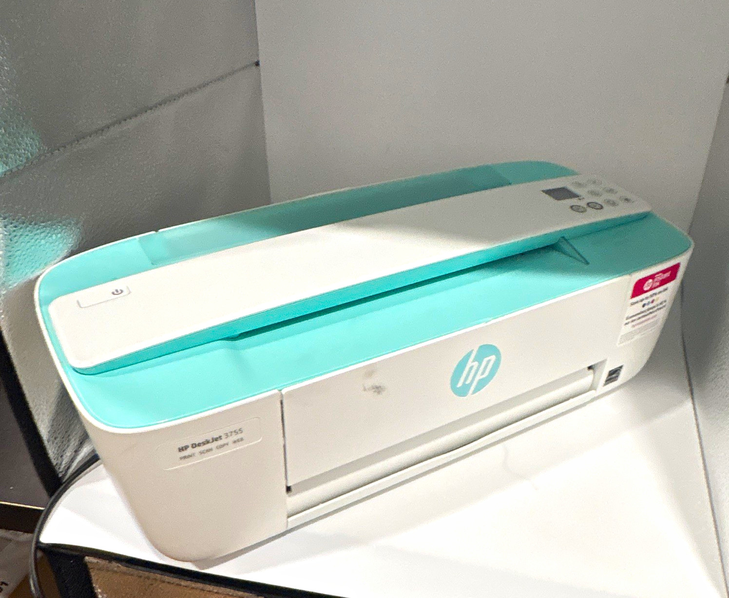HP DeskJet 3755 Color Inkjet All-In-One Printer with Scanner Copier