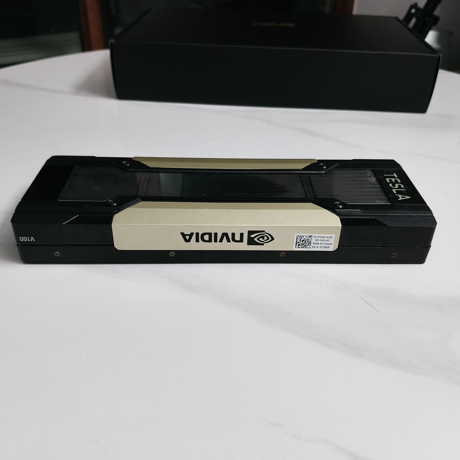 NVIDIA Tesla V100 PCIE Original Cooling Heatsink Shell, Without GPU Card
