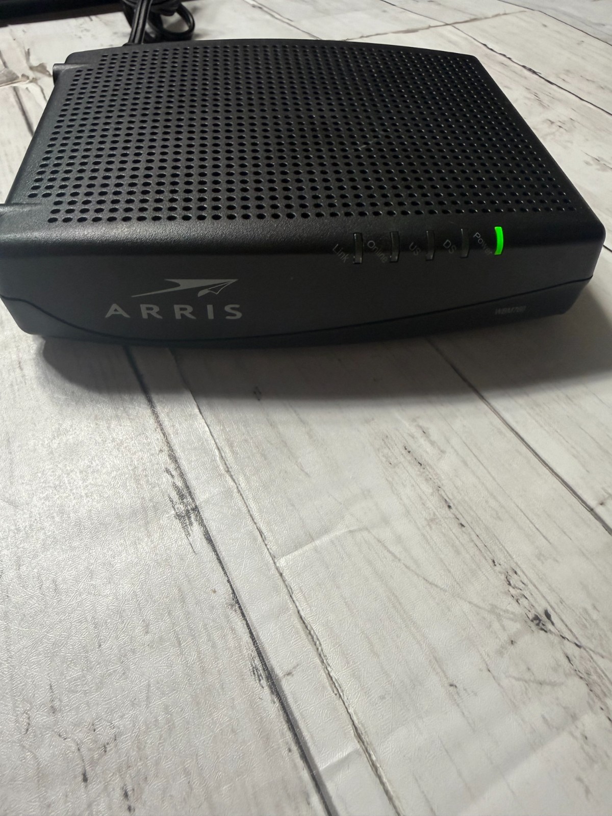 ARRIS Touchstone WBM760A DOCSIS 3.0 Telephony Modem Ultra High Speed Black Wi Fi