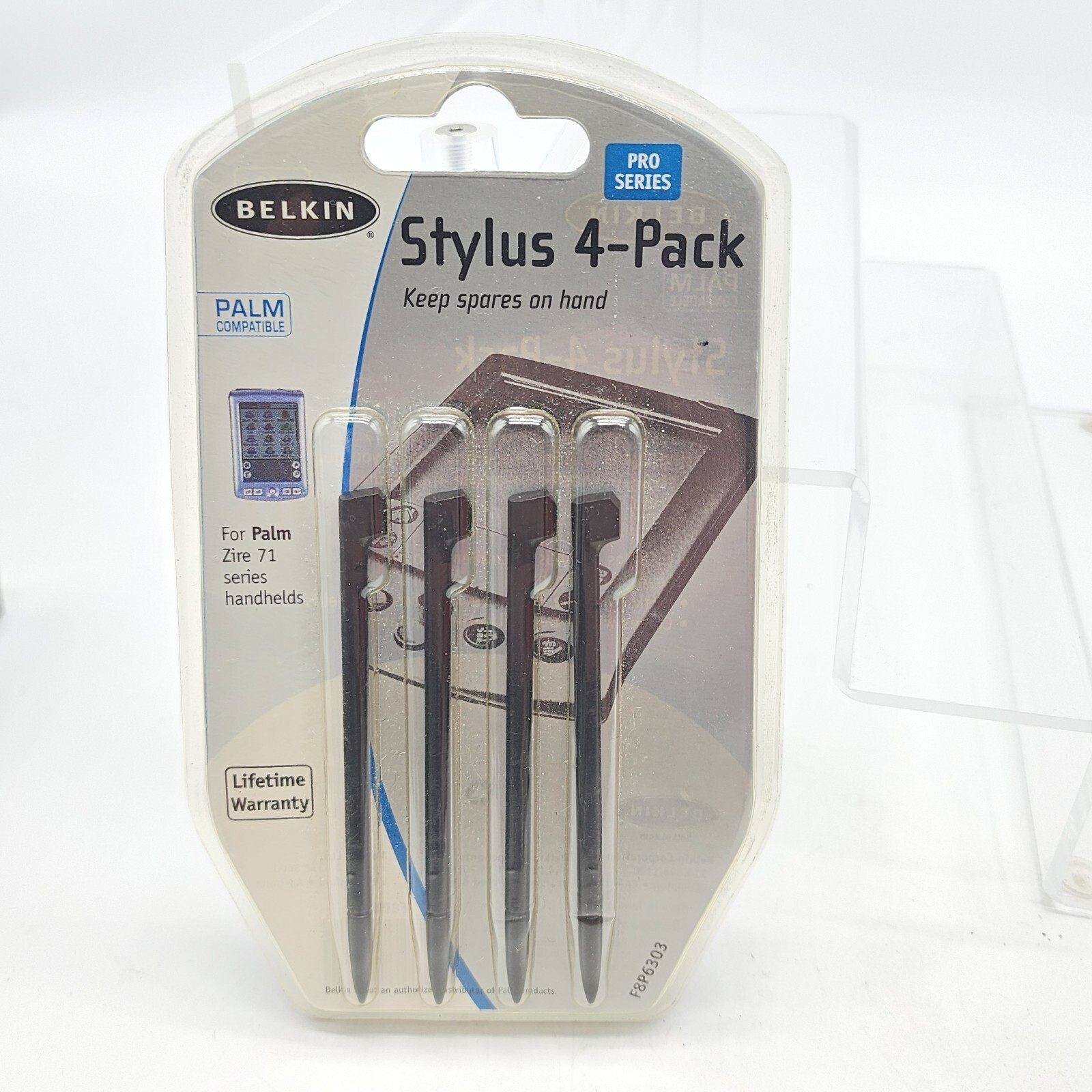 Belkin Pro-Series Stylus 4-Pack for Handhelds New In Package