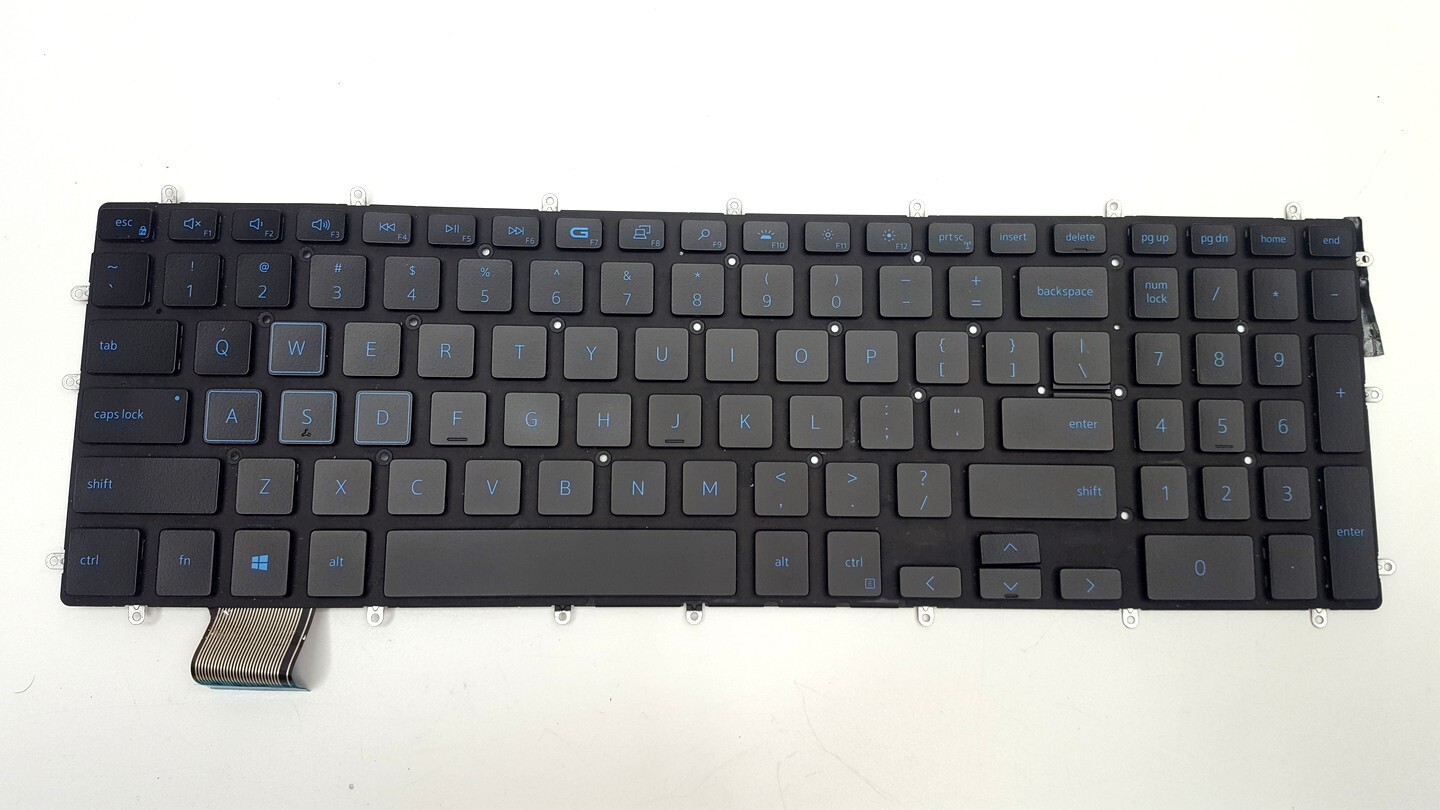 Dell Keyboard Backlit US NSK-EC4BW 0D6D4C