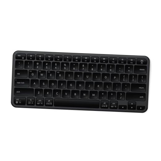Slim EX1 Wireless 4-in-1 Connectivity Keyboard Space Black
