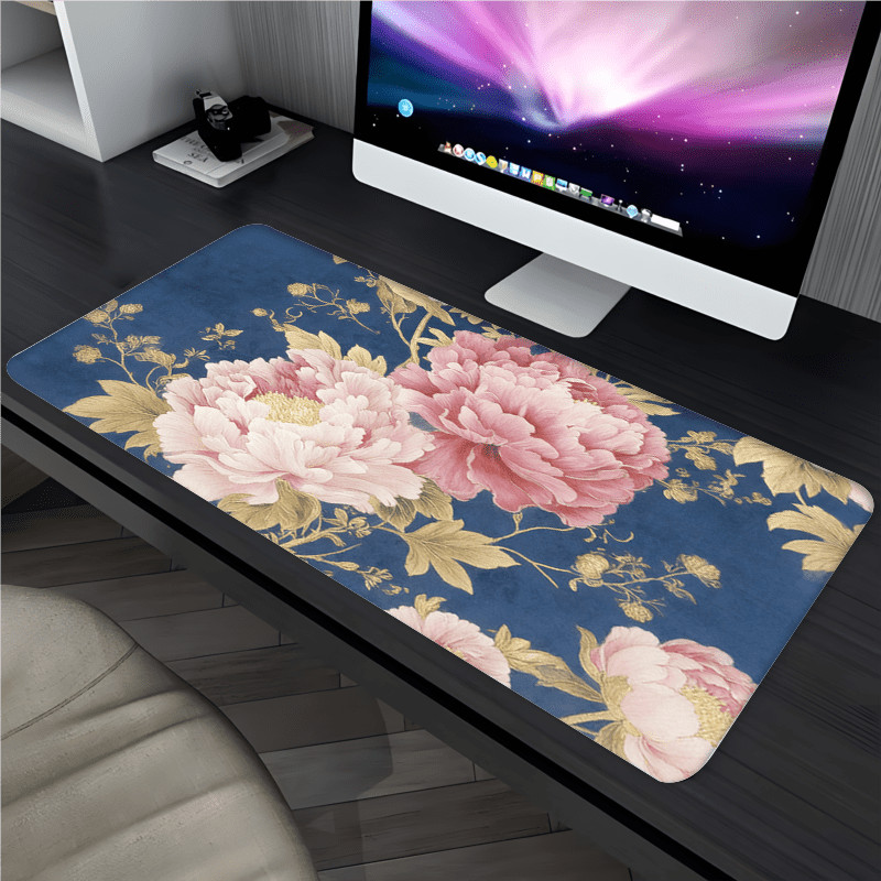 1pc Floral Shadow Swaying Springful Rich Flowers Colorful Non-Woven Keyboard M