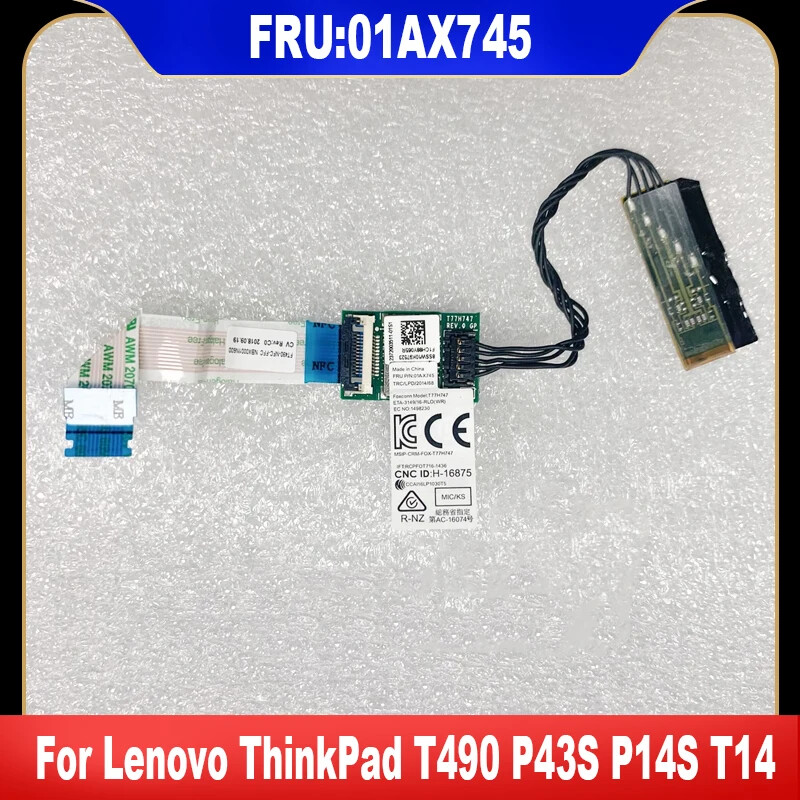 01AX745 Original NFC Module For Lenovo Thinkpad T490 P43S P14S T14 Wireless NFC