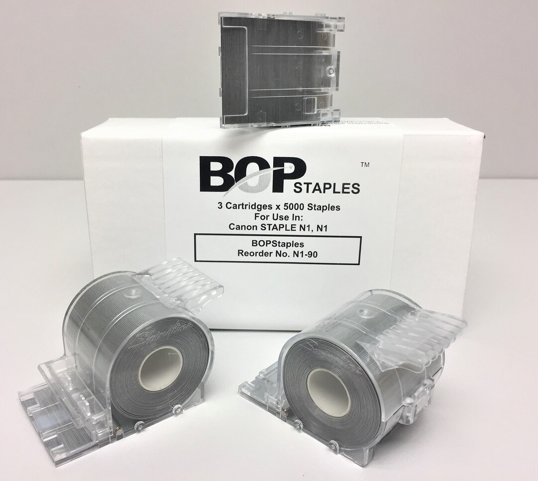 Compatible for Canon STAPLE N1, N1 (Staple Cartridge Refills - 3 Pack)
