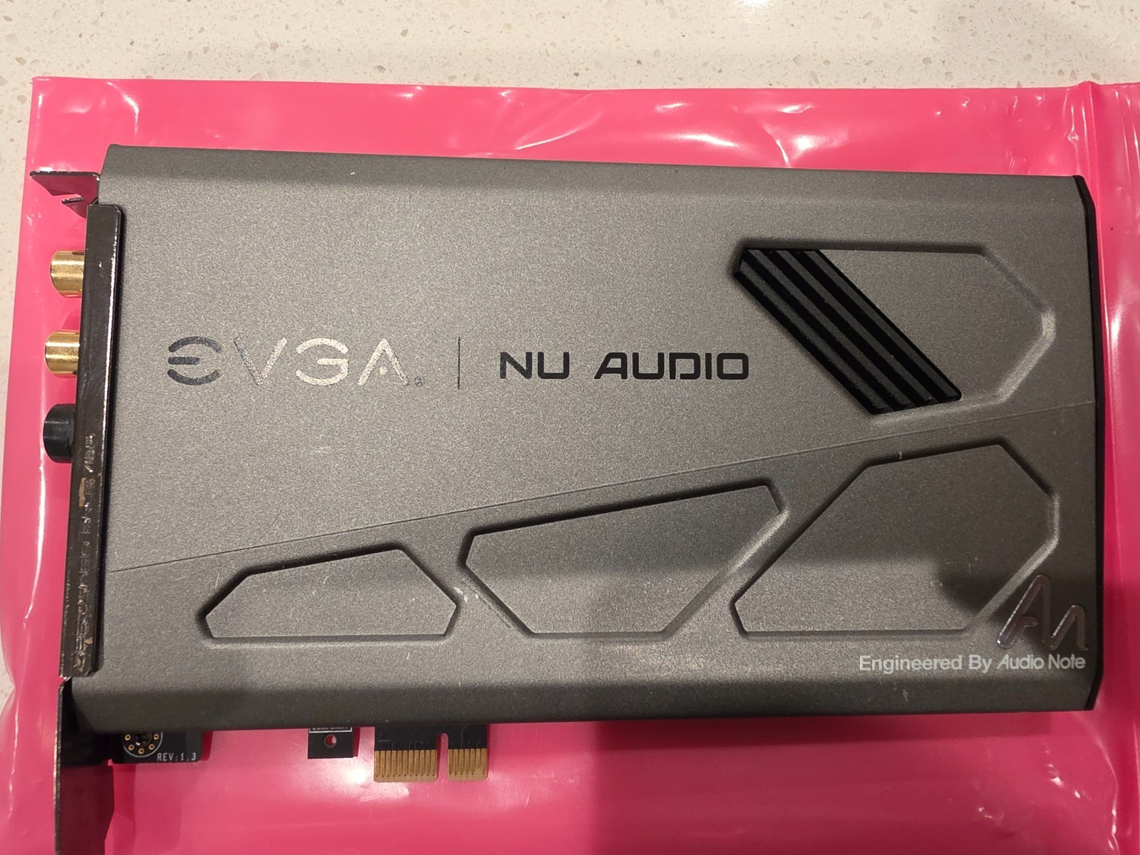 EVGA NU Audio PCIe Sound Card 712-P1-AN01-KR Audio Note Hi-Res DAC