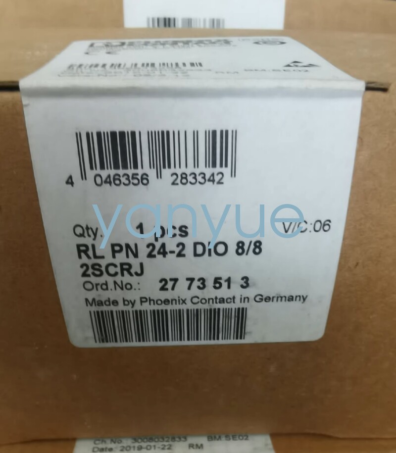 1PCS PHOENIX Contact 2773513 RL PN 24-2 DIO 8/8 2SCRJ Distributed I/O Module