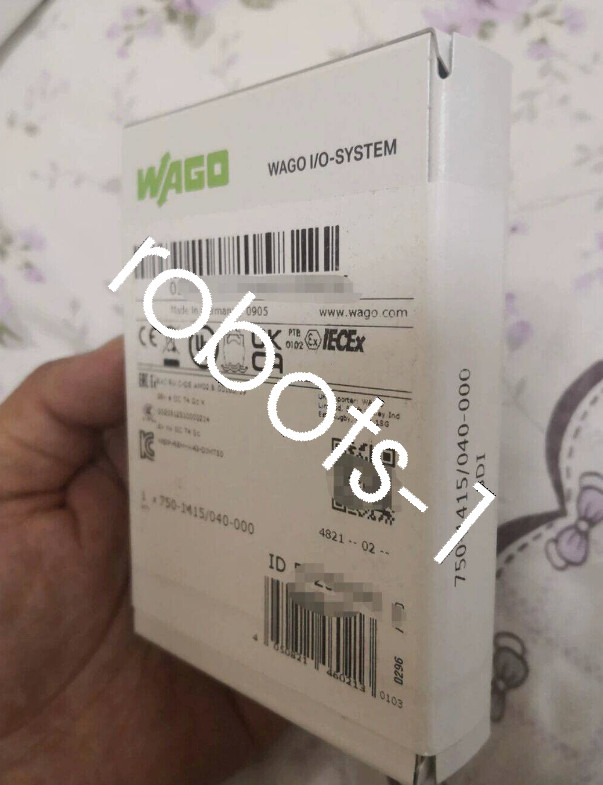 750-1415/040-000 WAGO Digital input module brand new Shipping DHL or FedEX