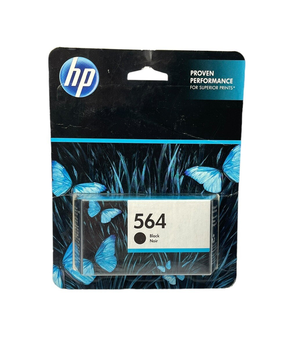 HP Genuine Printer Ink Cartridge 564 Black EXPIRED 8/2022 NEW