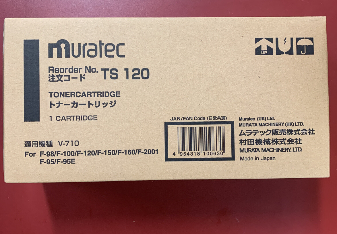 Muratec TS120 Toner Ts 120