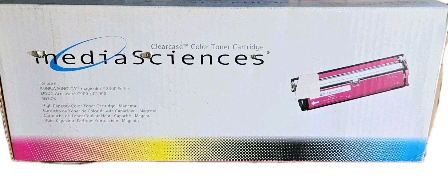 Media Sciences Clearcase MS23M High Yield Toner Cartridge Magenta