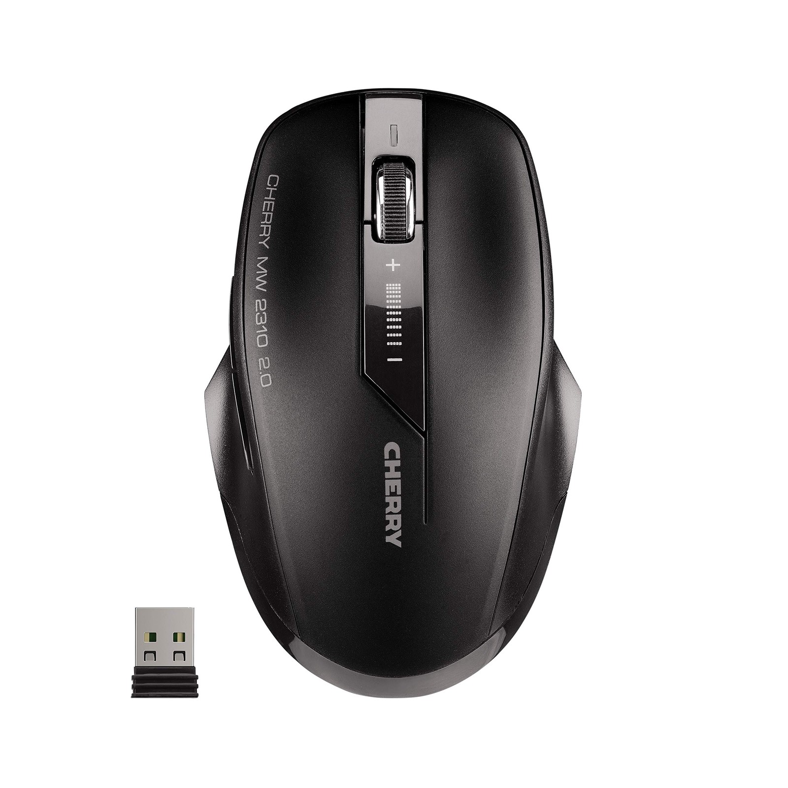CHERRY MW 2310 USB Wireless Optical Mouse 6 Button Black JW-T0320