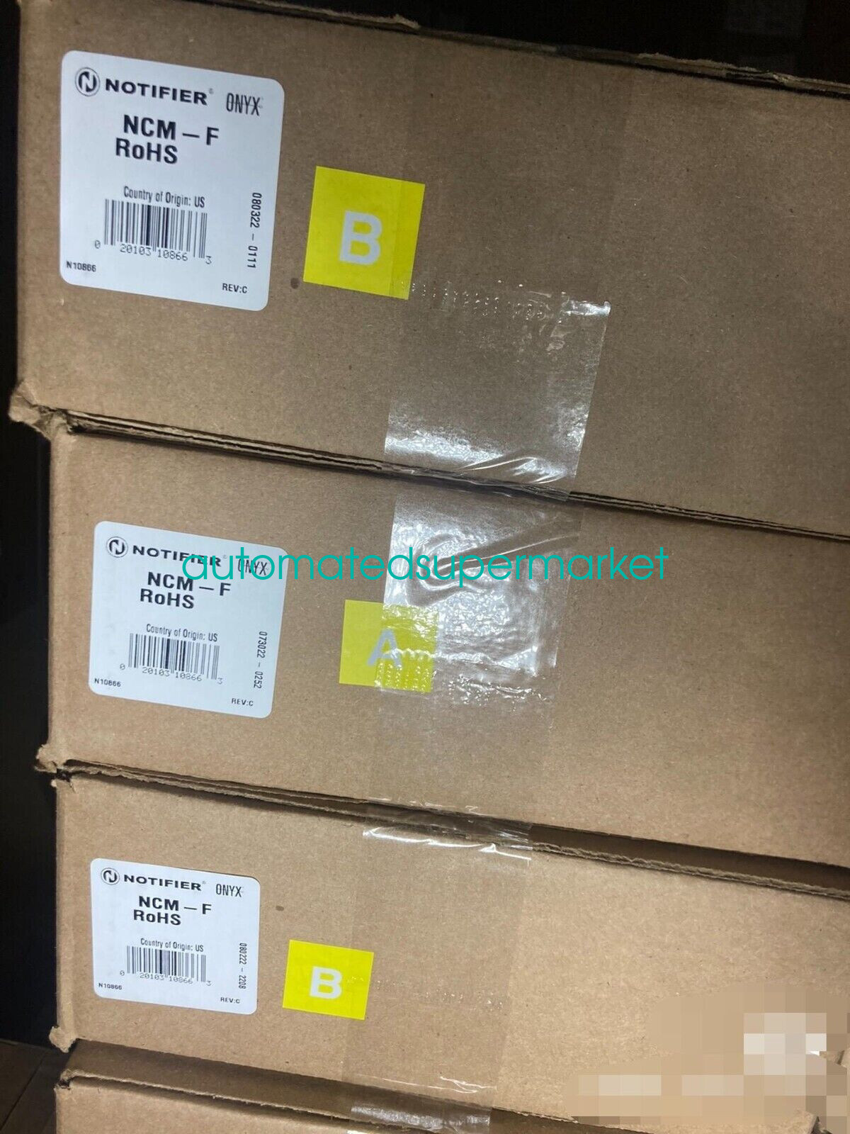 1pc NEW NOTIFIER NCM-F Multimode fiber optic network card Shipping by DHL/FedEX