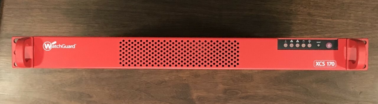 Used Watchguard XCS 170 Network Firewall Security Appliance BX1A2E2 