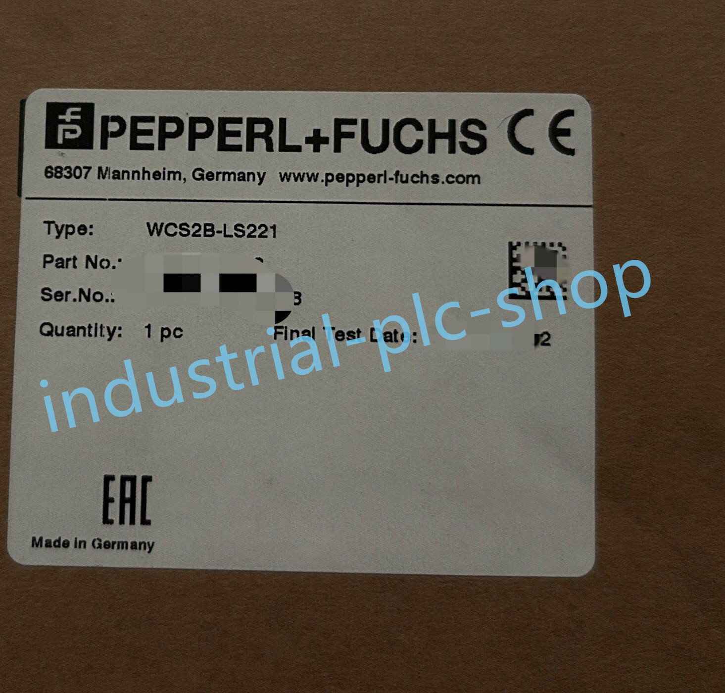 1PC P+F WCS2B-LS221 brand new Coding ruler