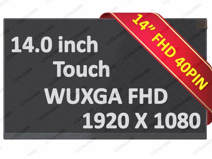 Dell 0Y1PKC Y1PKC Full HD 14" In Cell Touch Laptop  LCD Screen New