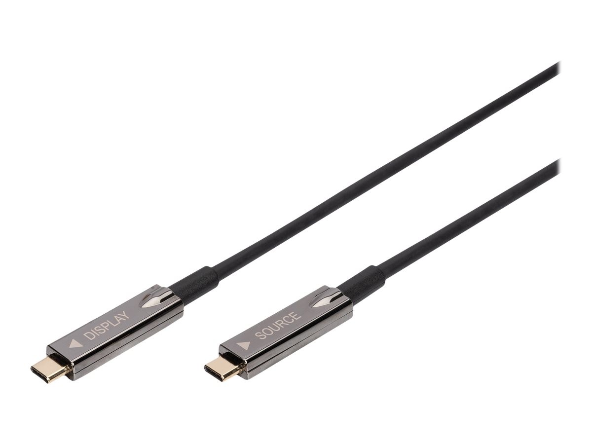 DIGITUS 4K USB-C AOC AV-ConnectionDigital Cable/Data AK-330160-100-S