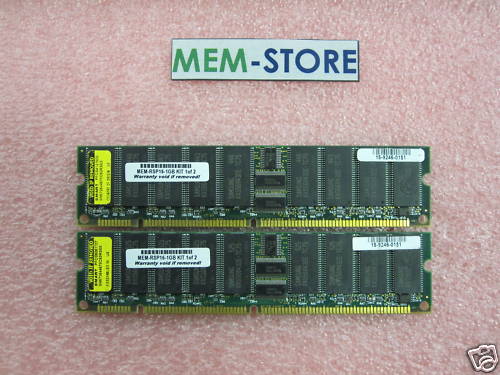 MEM-RSP16-1G 2x512MB Memory Cisco 7500 RSP16 Approved