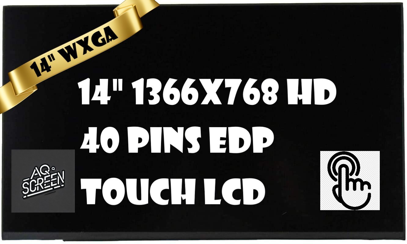 New 14" WXGA HD Laptop LED LCD Screen AG 250 TOUCH PANEL For HP N83271-001