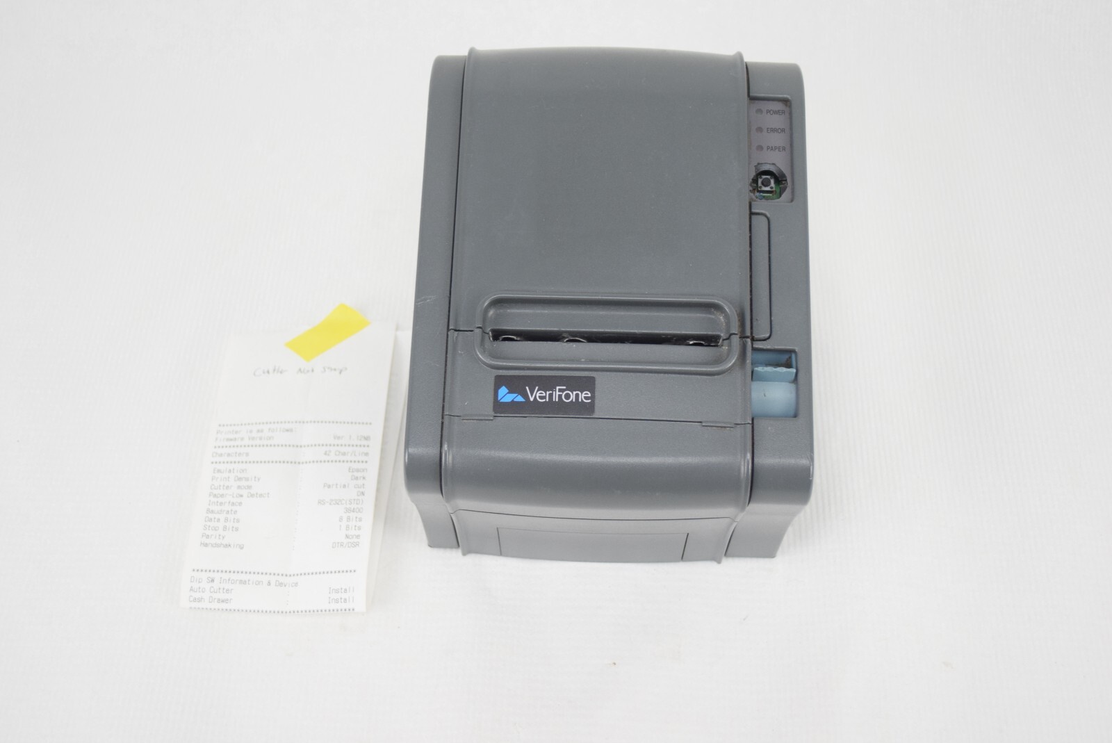 Verifone RP-300 Thermal Receipt Printer for Ruby Topaz Bad Auto Cutter