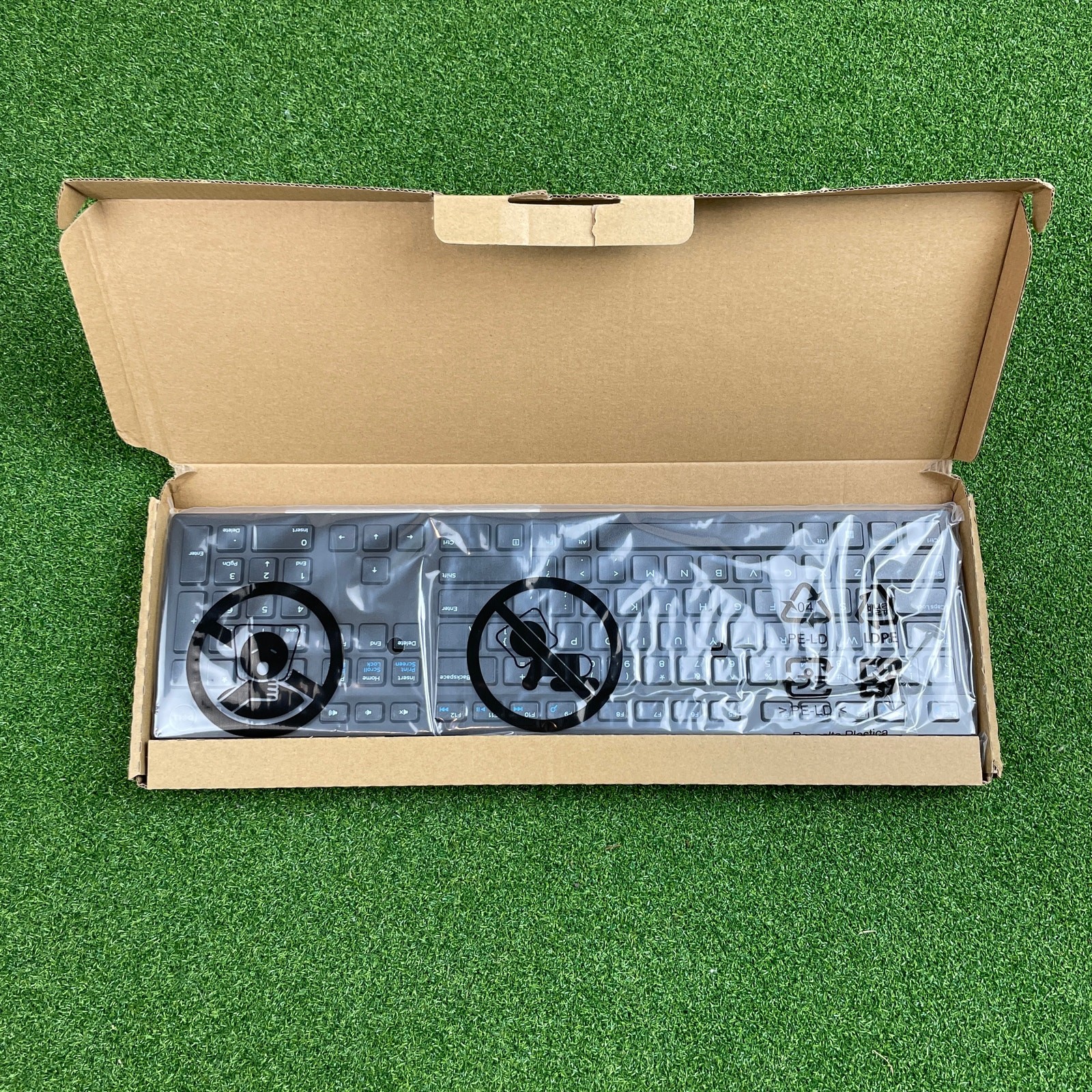 Dell KB216-BK-US Multimedia Keyboard Wired USB Black NEW