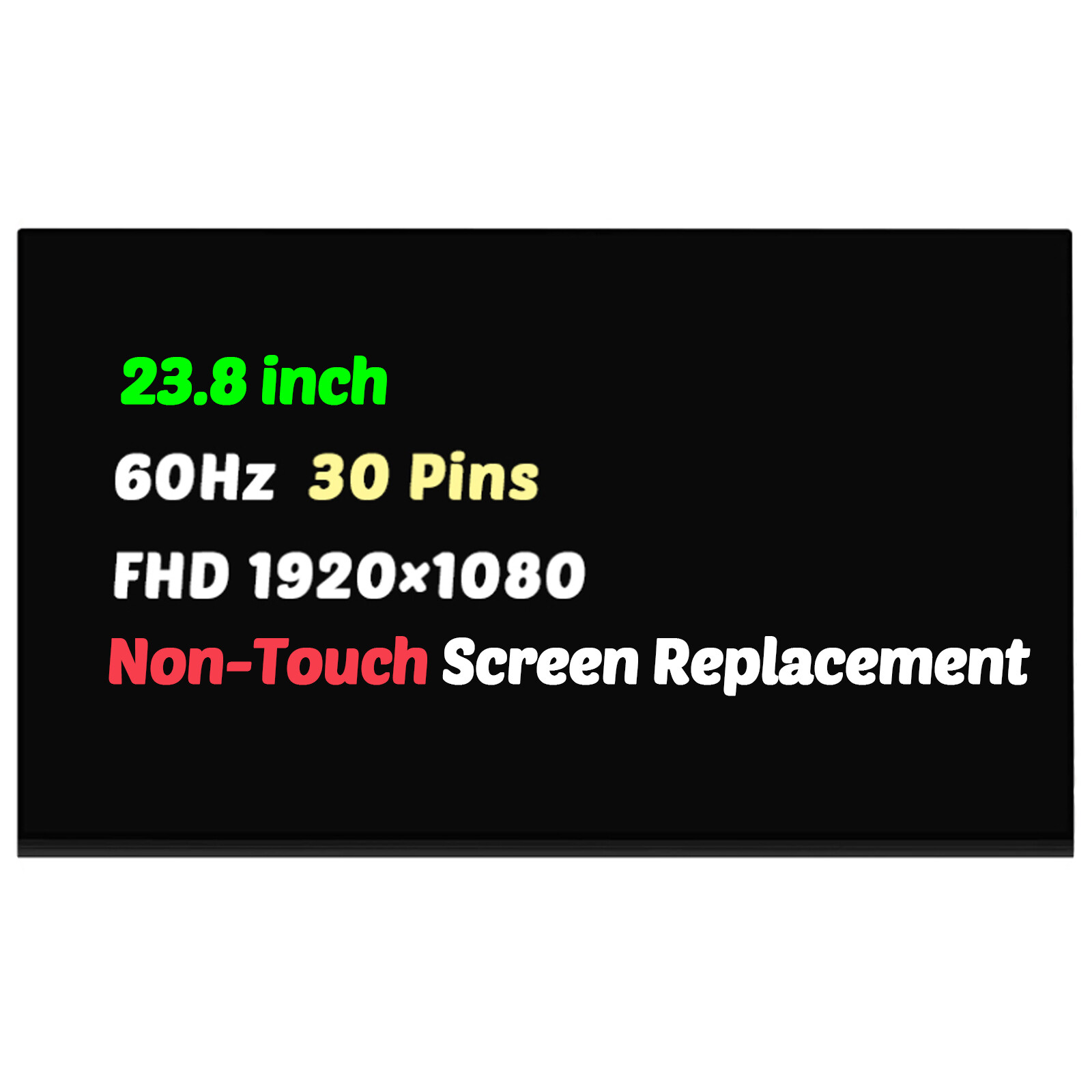 N43487-001 For HP AIO 24-CR 24-cr0010 LCD Non-Touch Screen Replacement 23.8" FHD