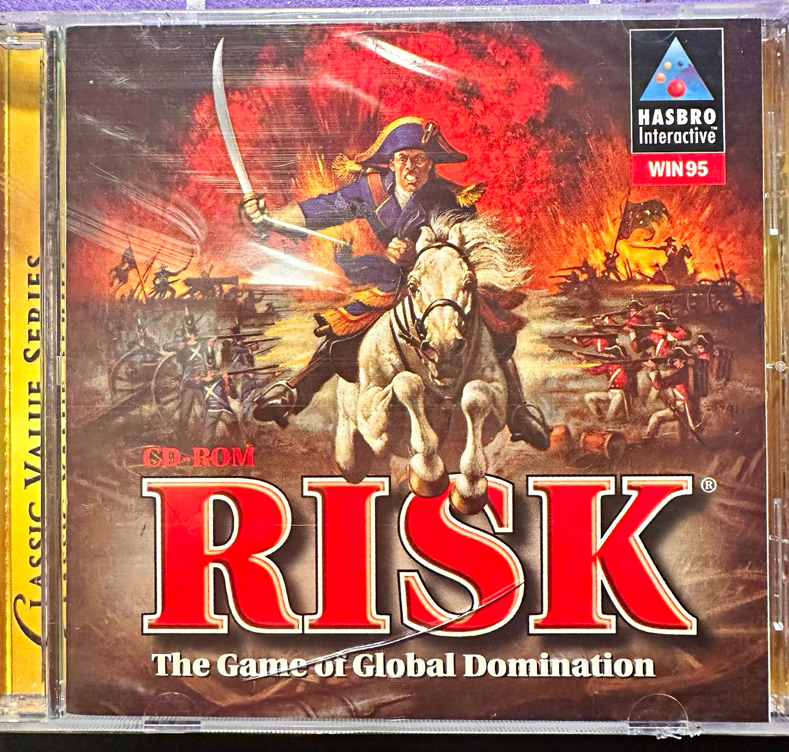 Sealed Hasbro Interactive Risk Global Domination CD-ROM Windows 95 99794
