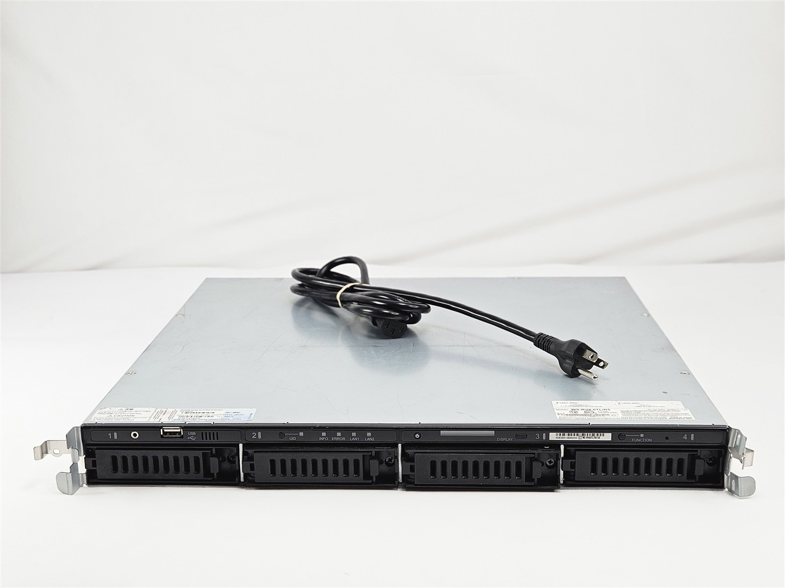 Buffalo TeraStation Pro WSS WS-RV8.0TL/R5 1U Rackmount NAS Server 2x 2TB HDD