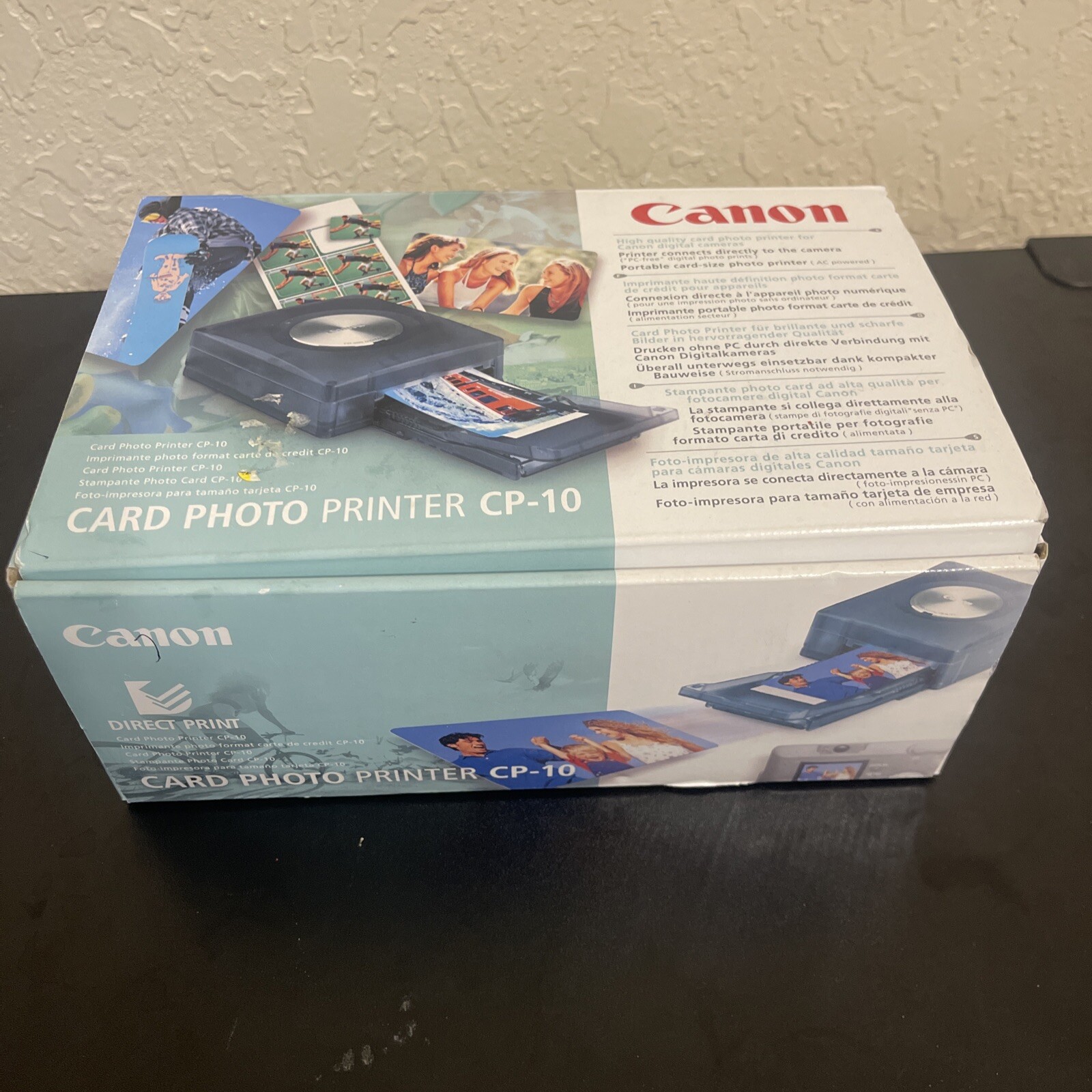 Canon CP-10 Standard Thermal Card Photo Digital Camera Printer New Never Used