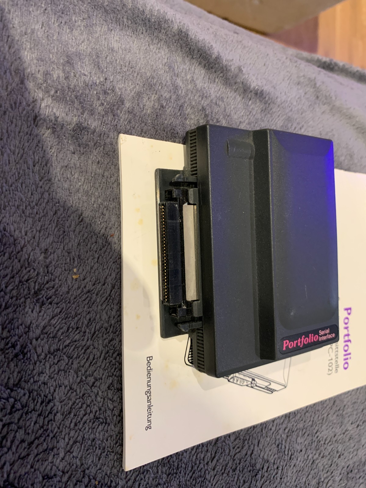ATARI PORTFOLIO HPC-102 serial interface port