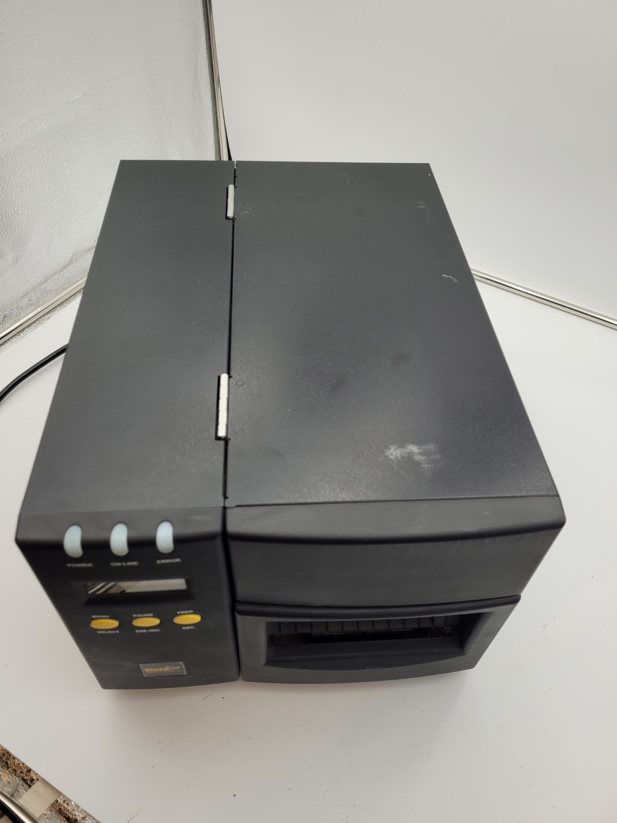 Wasp WPL606 Thermal Barcode Label Printer Tested Working Low Use USB Power