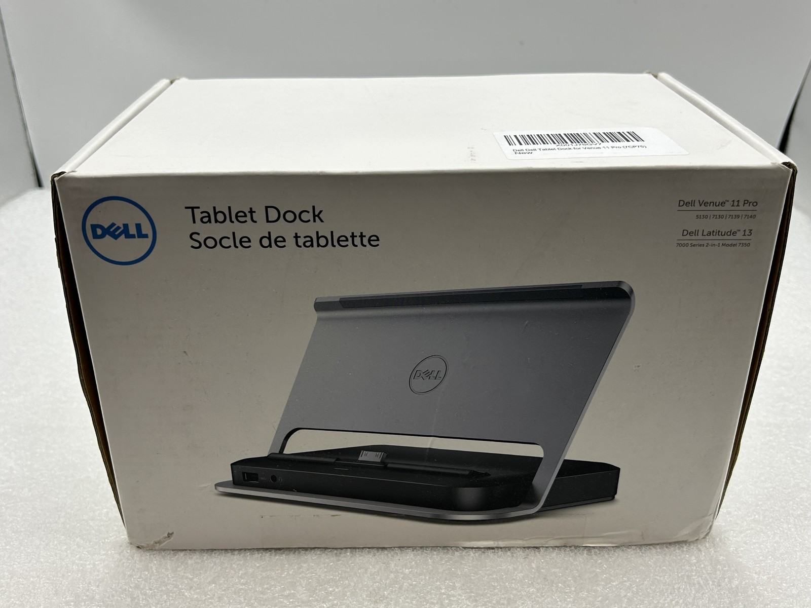New Dell OEM Venue 11 Pro K10A Tablet Docking Station with Power Adapter - 3KVK6