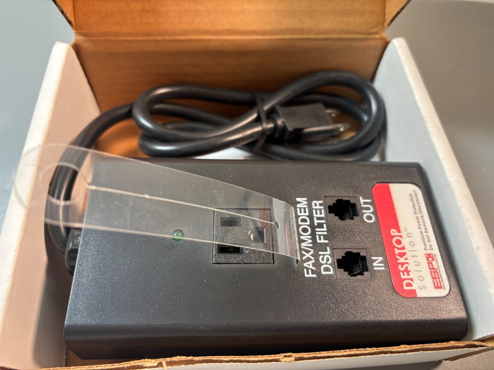 Digital QC 120/15 Network AC Power Line Filter By ESP Model MFP-1 Surge Protect