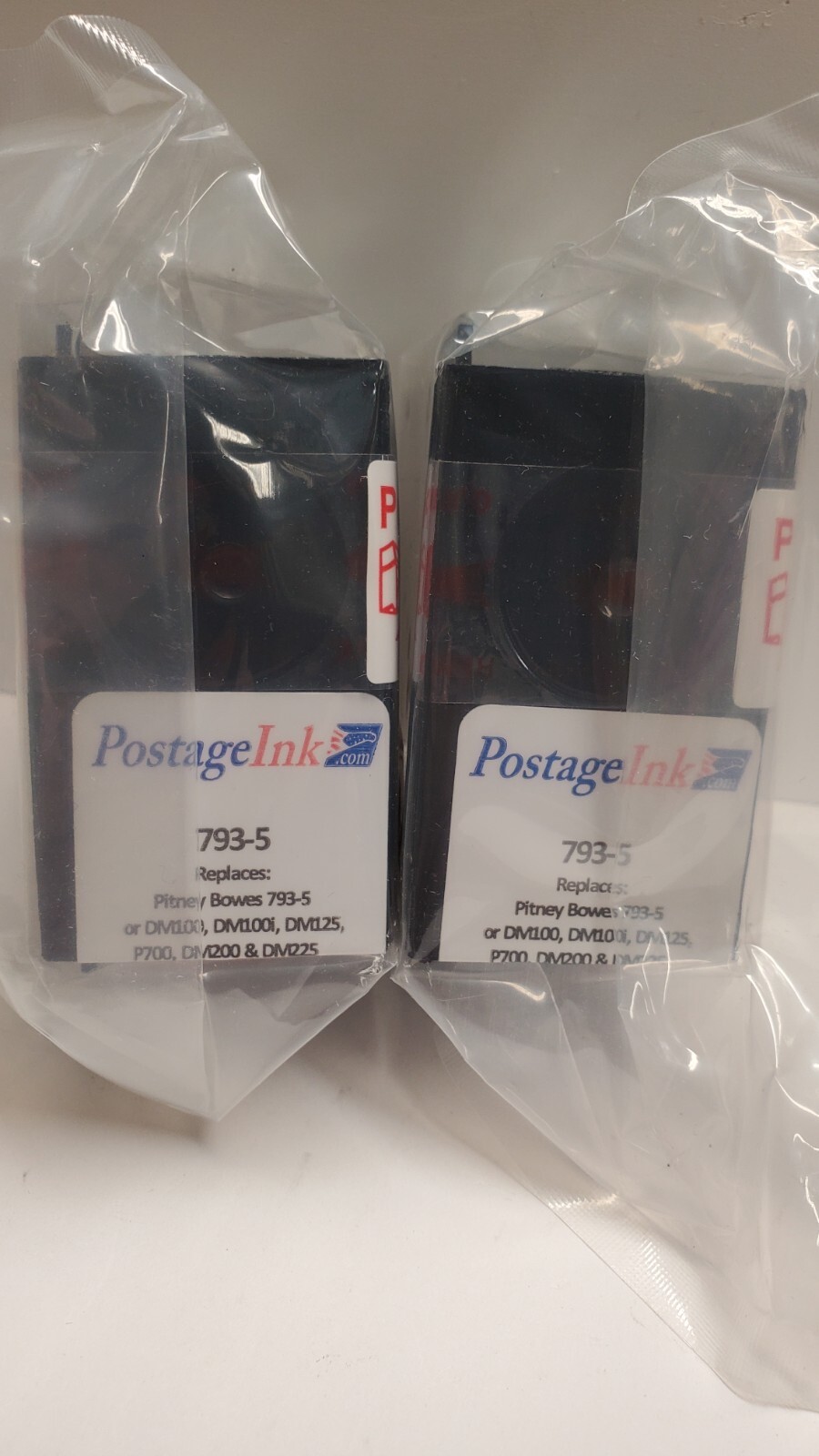 Postage Ink Replaces Pitney Bowes 793-5 2 Pack