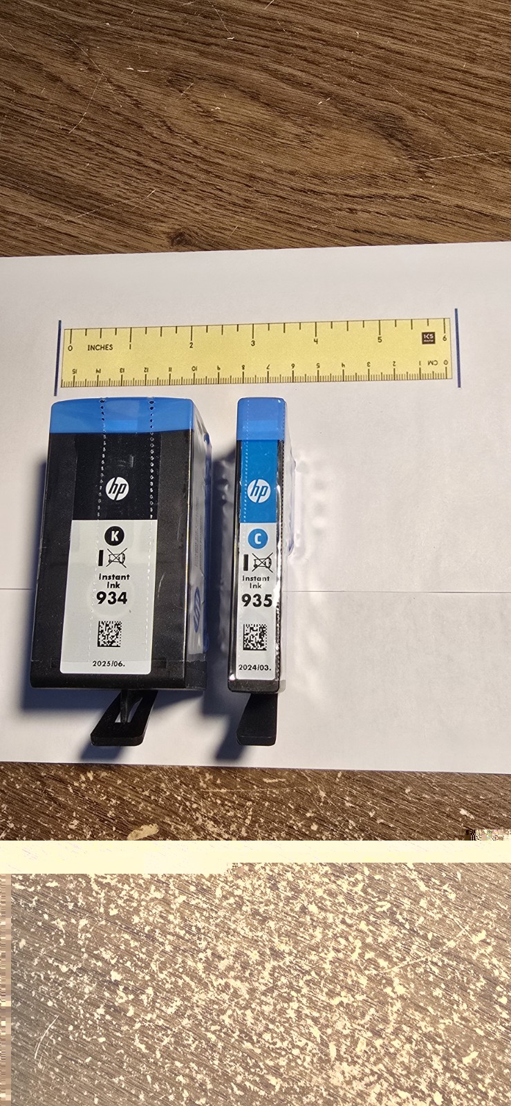 New Sealed Genuine HP 934 & 935 Printer Ink Cartridges 