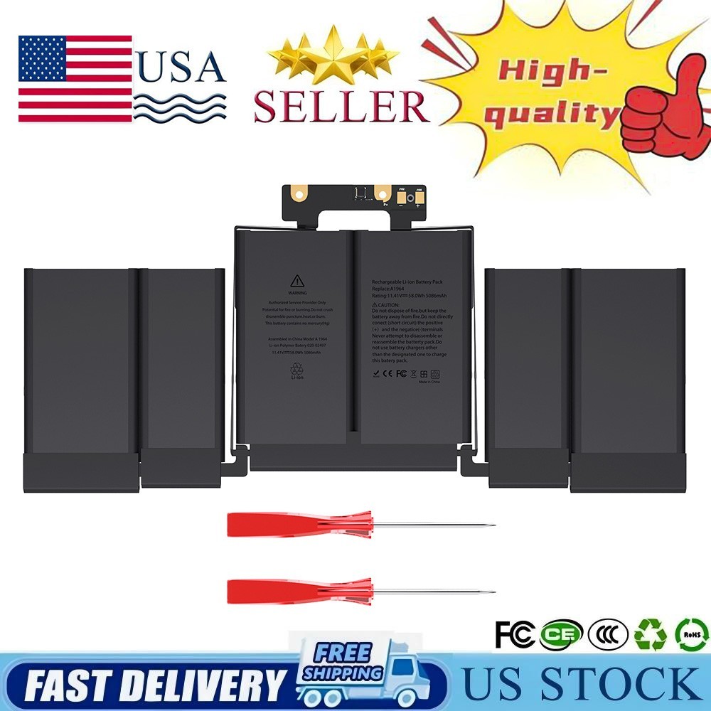 Genuine A1964 Battery MacBook Pro 13" A1989 Mid 2018 2019 / A2251 2020 EMC 3214